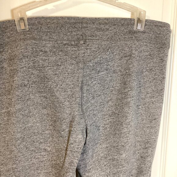 Mossimo Women's Cropped Gray Jogger Sweatpants Comfy Casual Size L Gym Yoga - Picture 5 of 8